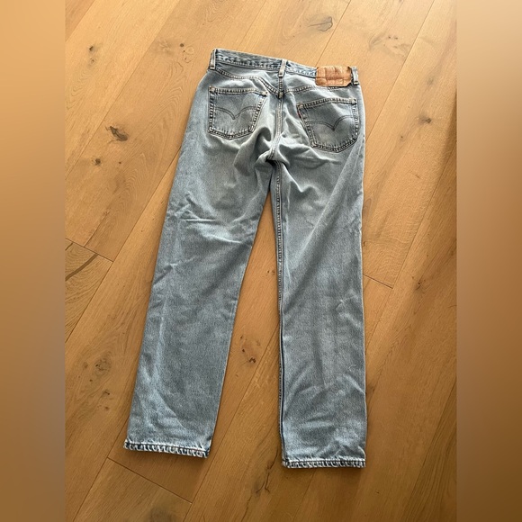 LEVIS VINTAGE 501 Jeans 34L x 32W - Picture 2 of 10